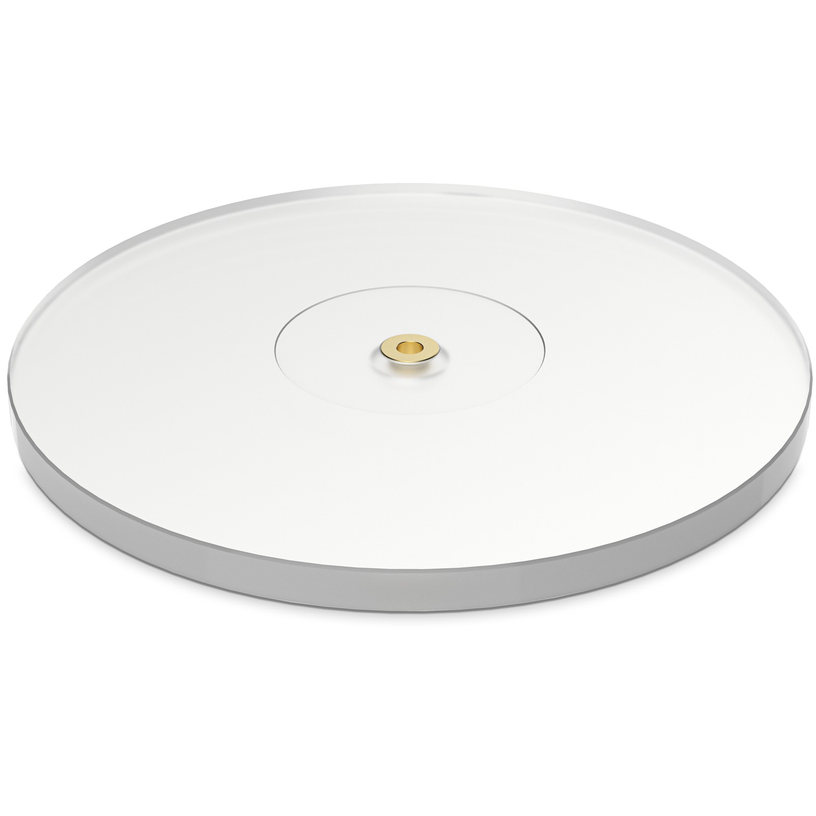 Fluance High Density Frosted Acrylic Platter For Fluance Reference Turntables