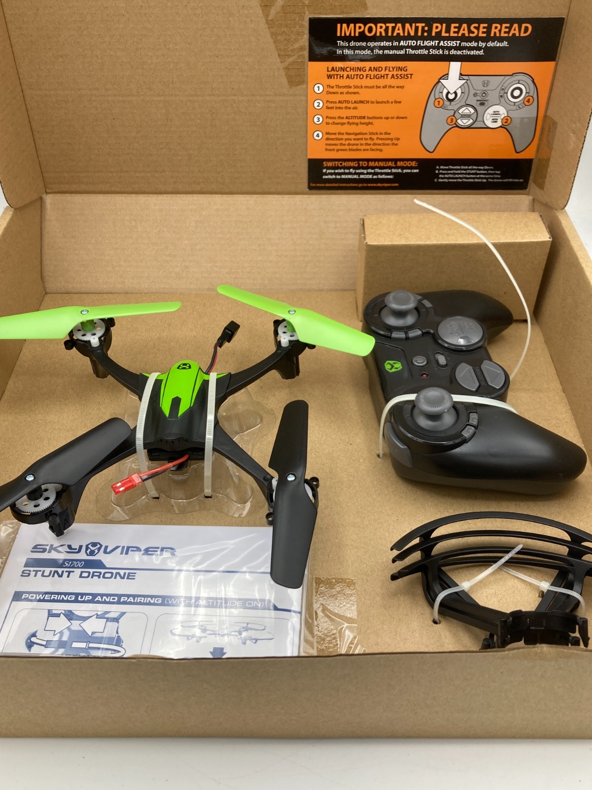 Sky Viper s1700 Stunt Drone Performance Series 2.4GHz