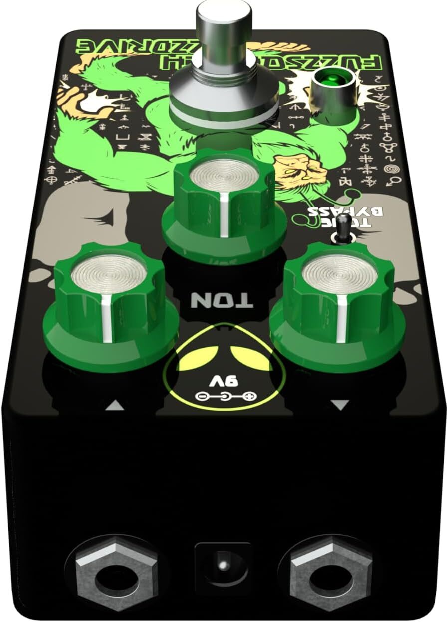 Fuzzsquatch Fuzzdrive - Op-Amp Fuzz Effects Pedal FREE SHIPPING