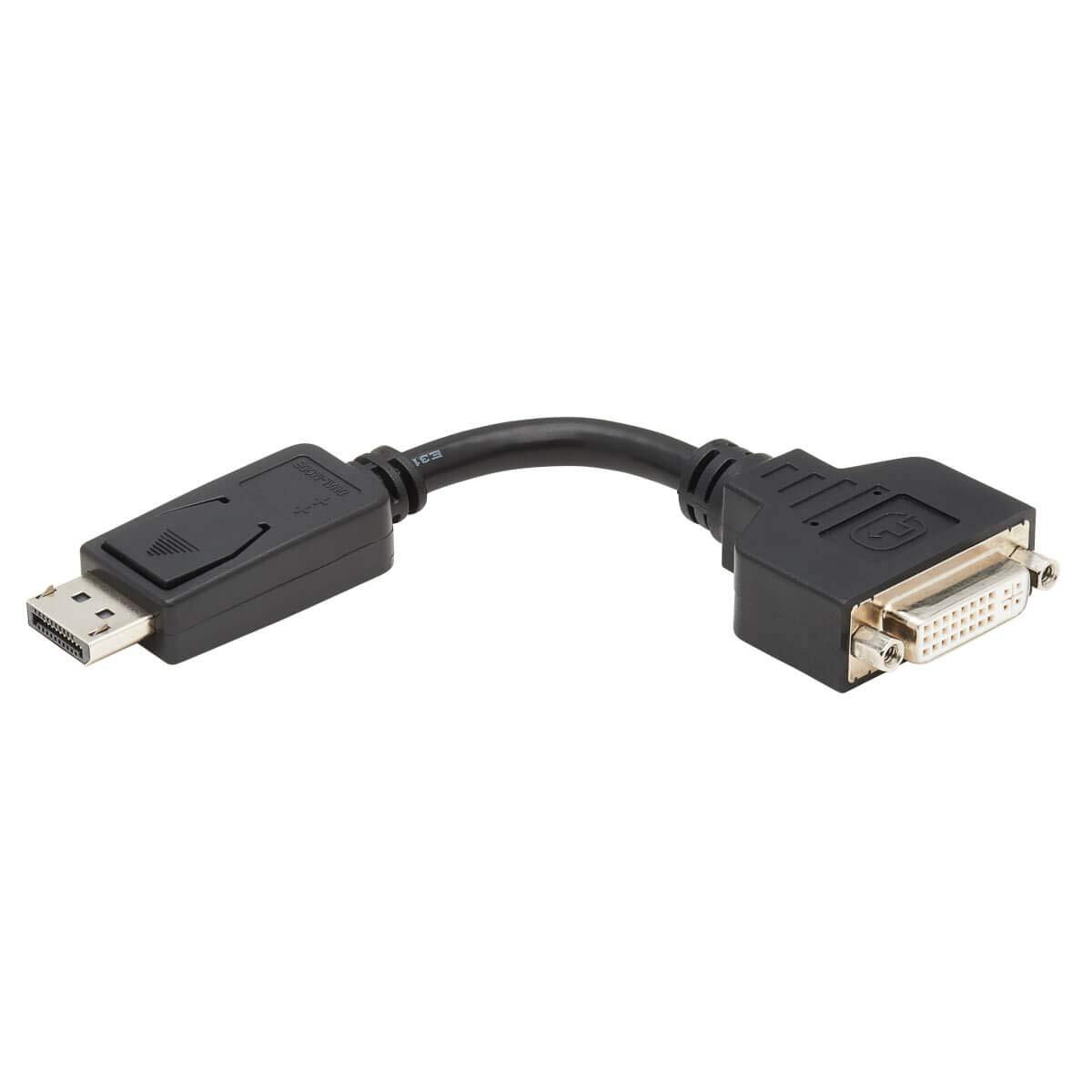 Tripp Lite DisplayPort to DVI Adapter Cable Converter Extender, Male-to-Female,