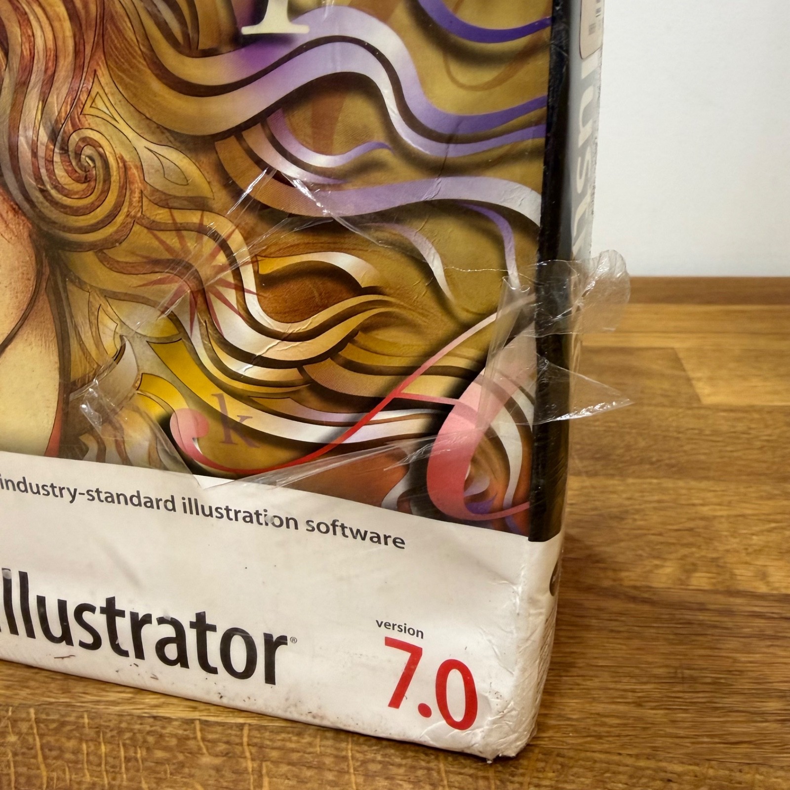 Adobe Illustrator 7.0 (Mac OS) Vintage SEALED Box Damage