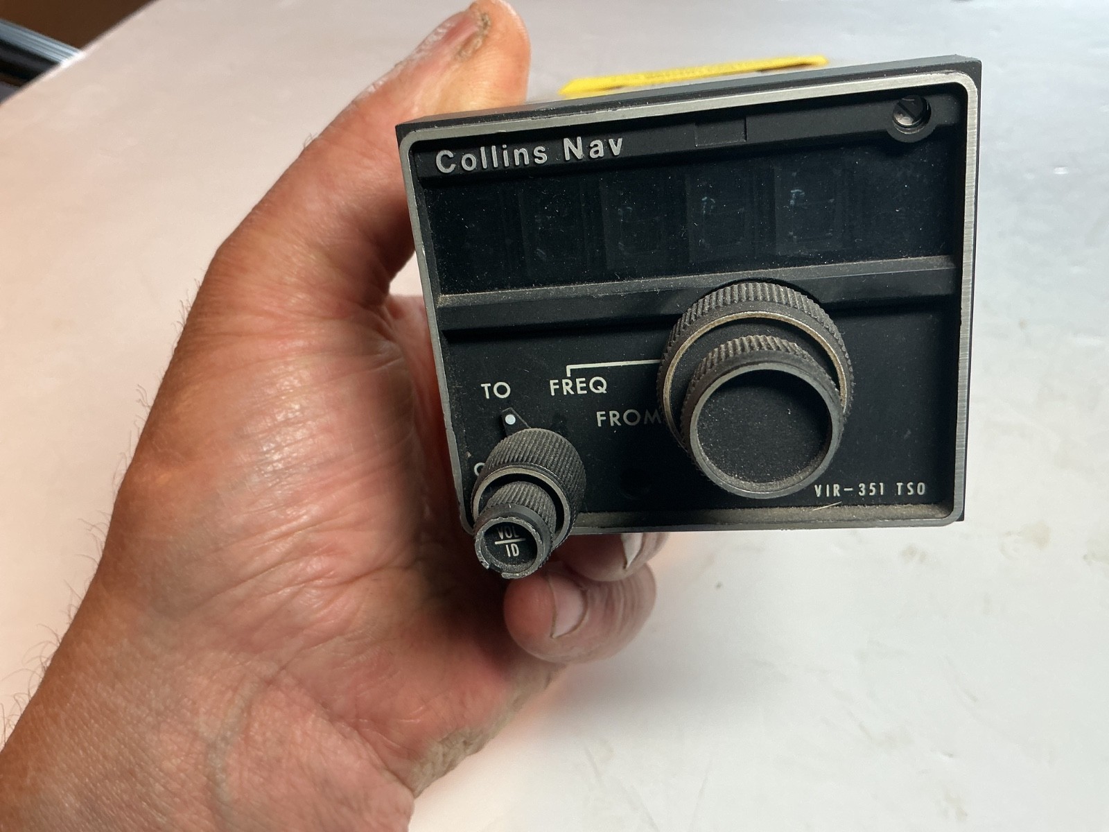 Collins Nav Radio VAR 351 13.75vdc (yellow tag)