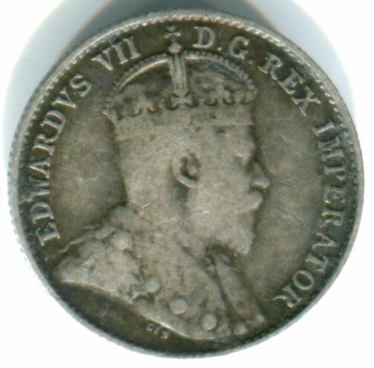 1906 Canada Silver Five Cent / 5 Cent !!