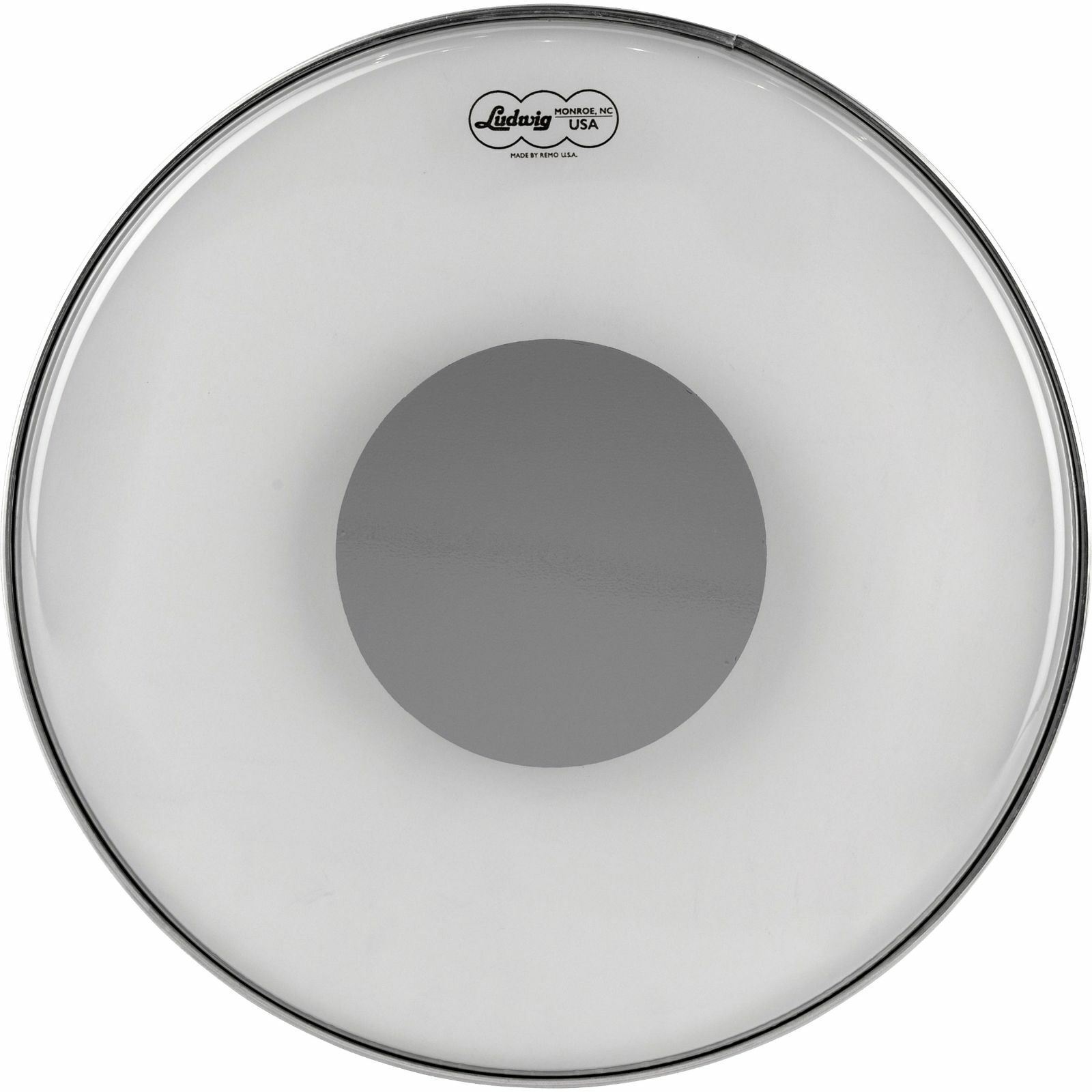 Ludwig 14" Clear Ambassador Silver Dot Snare Drum Batter Head by Remo, LW6114R