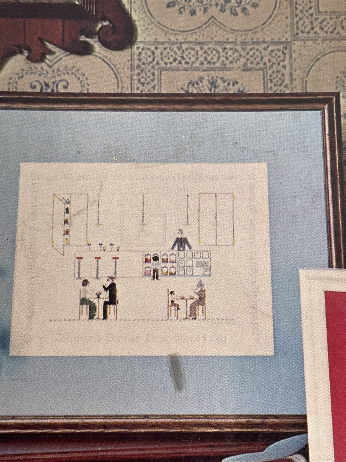 Square Stitchers Yesteryear Folks Cross Stitch Pattern