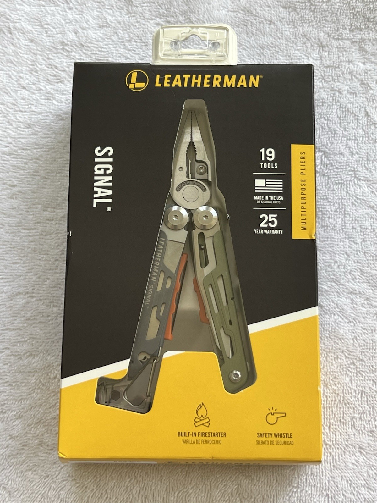 NEW LEATHERMAN® SIGNAL® 19 Tool Stainless Steel Multitool 833439 Tundrascape