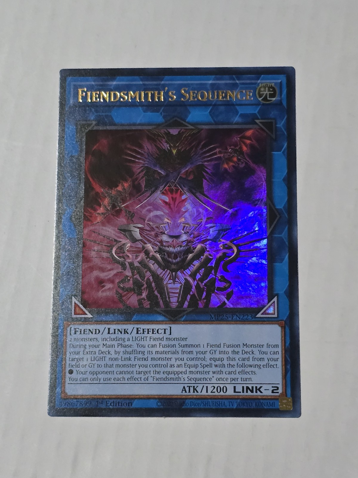 Fiendsmith's Sequence - MP25-EN223 - Ultra Rare - 1st Edition Yugioh