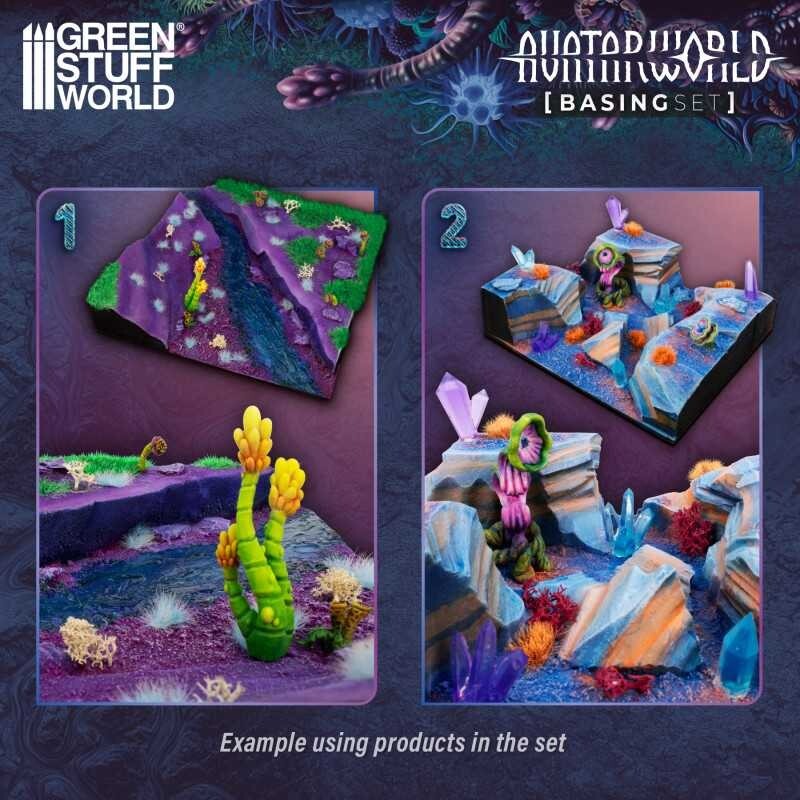 Basing Sets - Avatar World - Wargames Alien Space Miniature Diorama