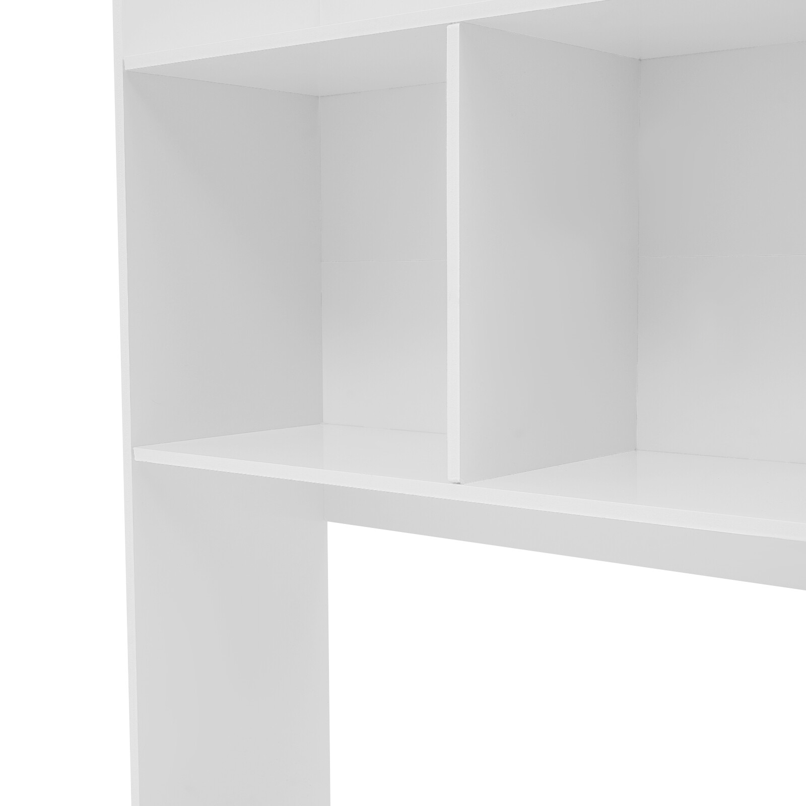 6 Grids Desk Bookshelf Desktop Storage Organizer Display Shelf Rack Dorm Office