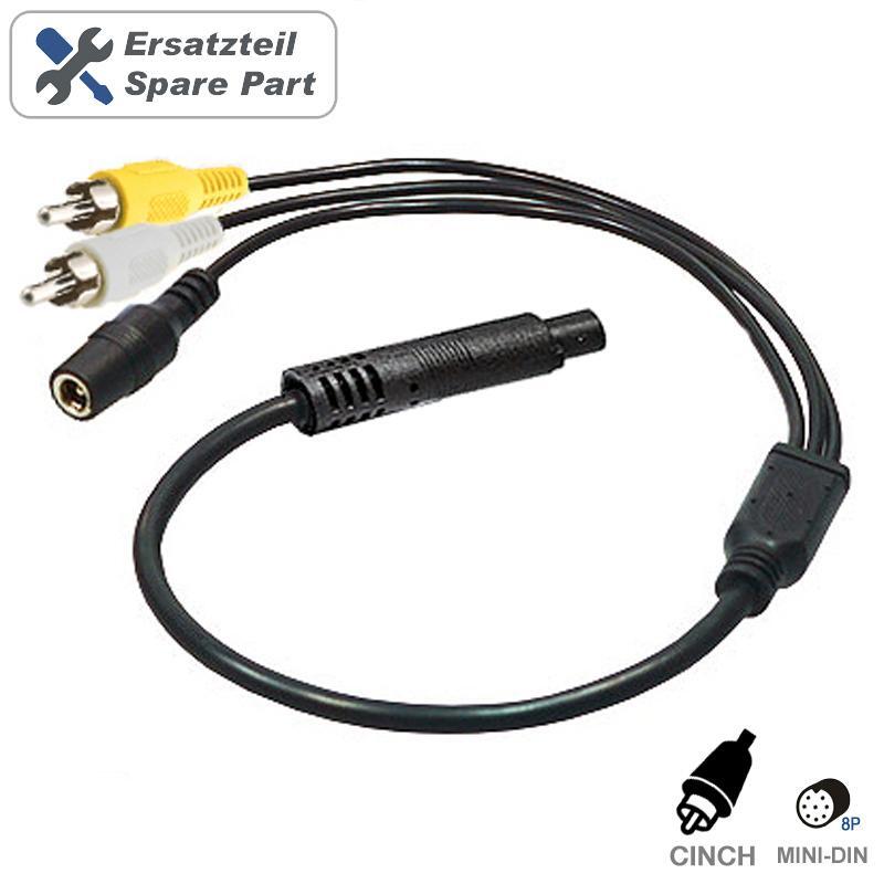 AMPIRE AK1011 Adapter Cable 8-Pin MINI-DIN Connector, 0.4m
