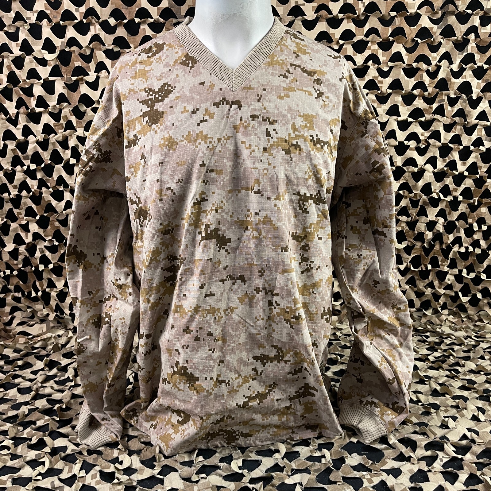 New Valken V-Tac Sierra Paintball Jersey - Desert Marpat - 5X-Large