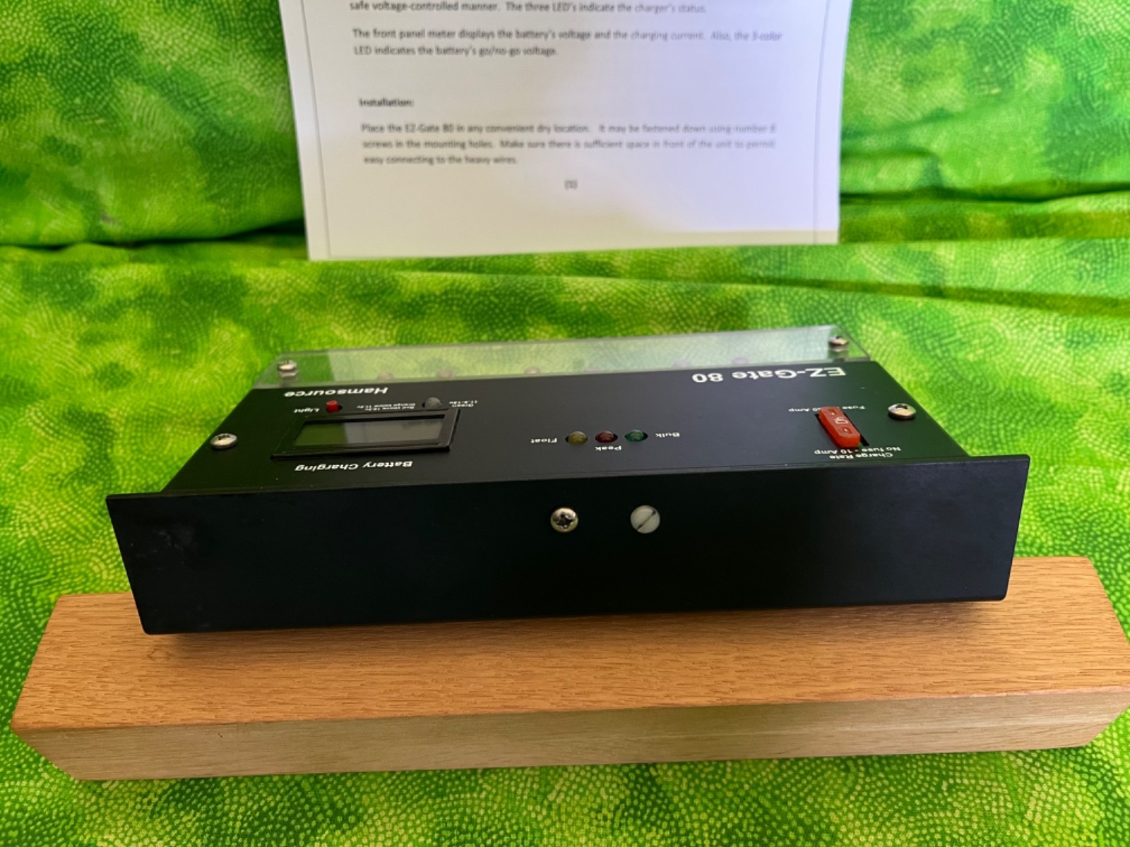 Hamsource EZ-Gate 80 Battery Backup Switch/Charger 80amp Metered - rare