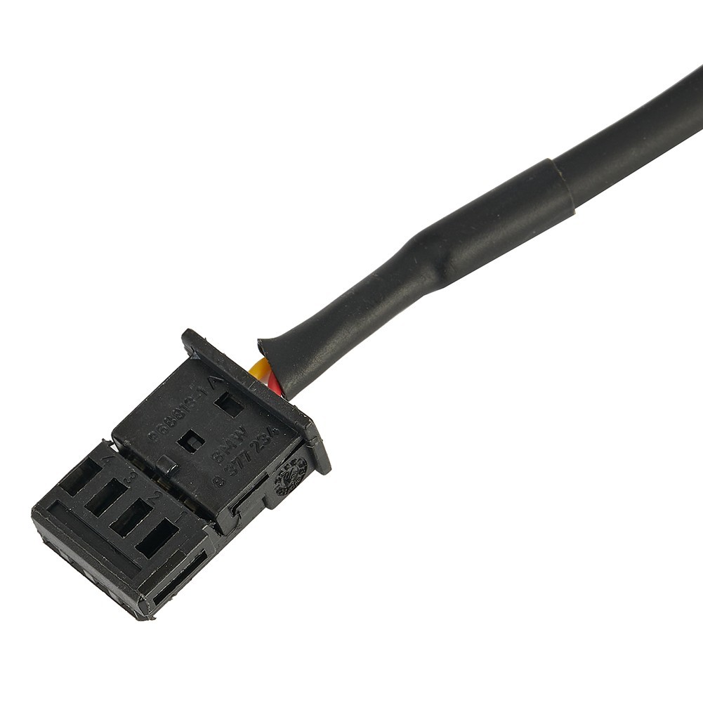 AUX USB Interface Panel Adapter And Socket Plastic USB2.0 Black For