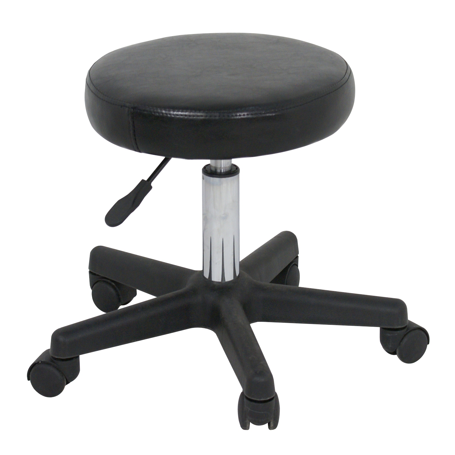2PCS Adjustable Hydraulic Rolling Salon Stool Tattoo Massage Facial Spa Chair