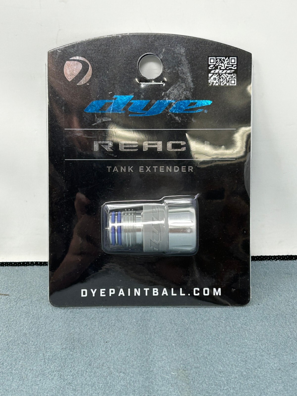 Dye Reach Tank Extender - Polished Clear / Silver