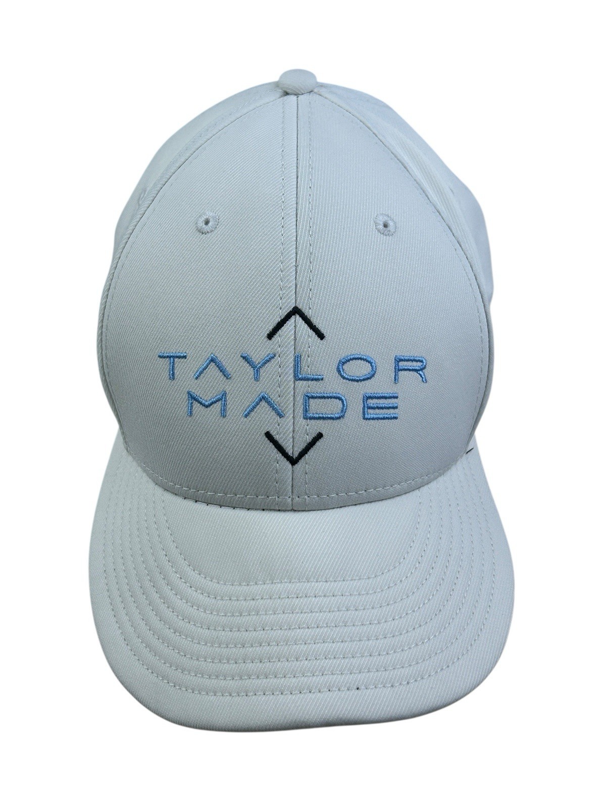 Taylor Made SnapBack Golf Hat White Red Blue 7Nine Adjustable