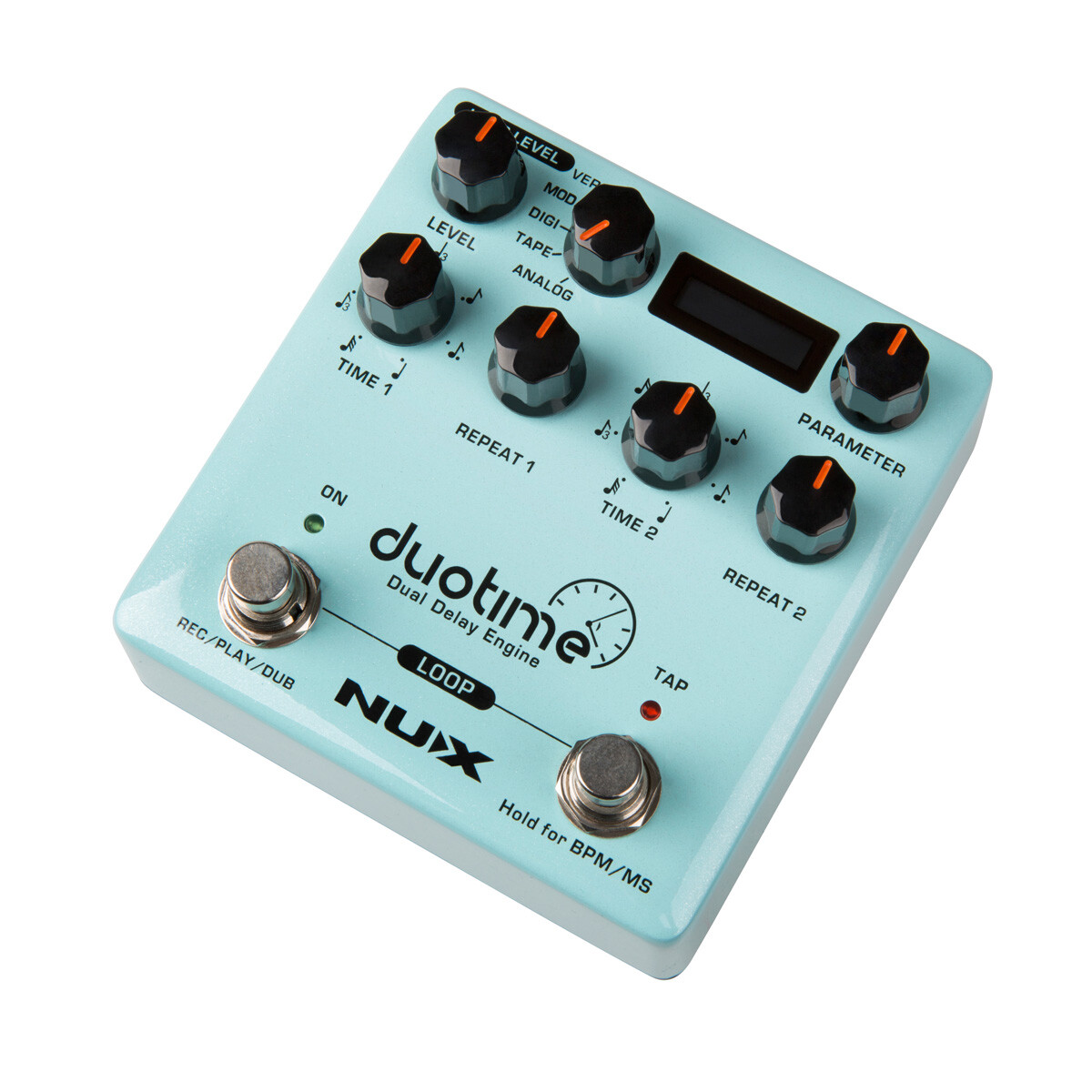 New NUX NDD-6 Duotime Dual Delay Engine Guitar Effects Pedal