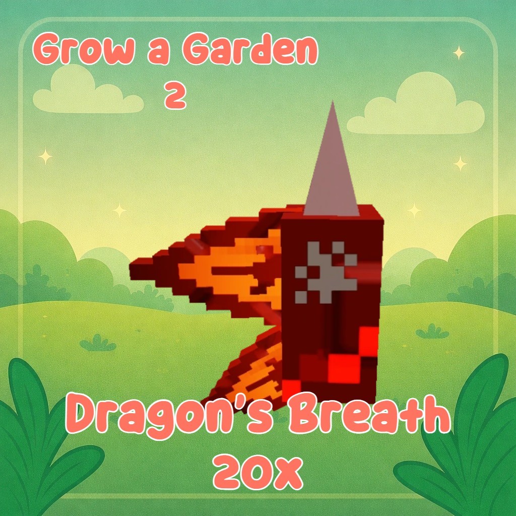 20x Dragon's Breath Seed |🔥Grow a Garden 2 ✨| GAG2 Fast & Easy