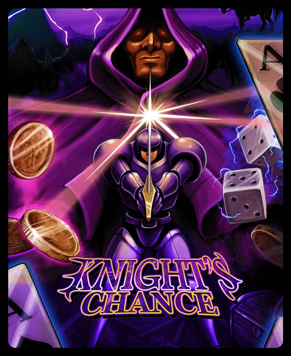 Knights Chance Neo Geo Arcade Marquee