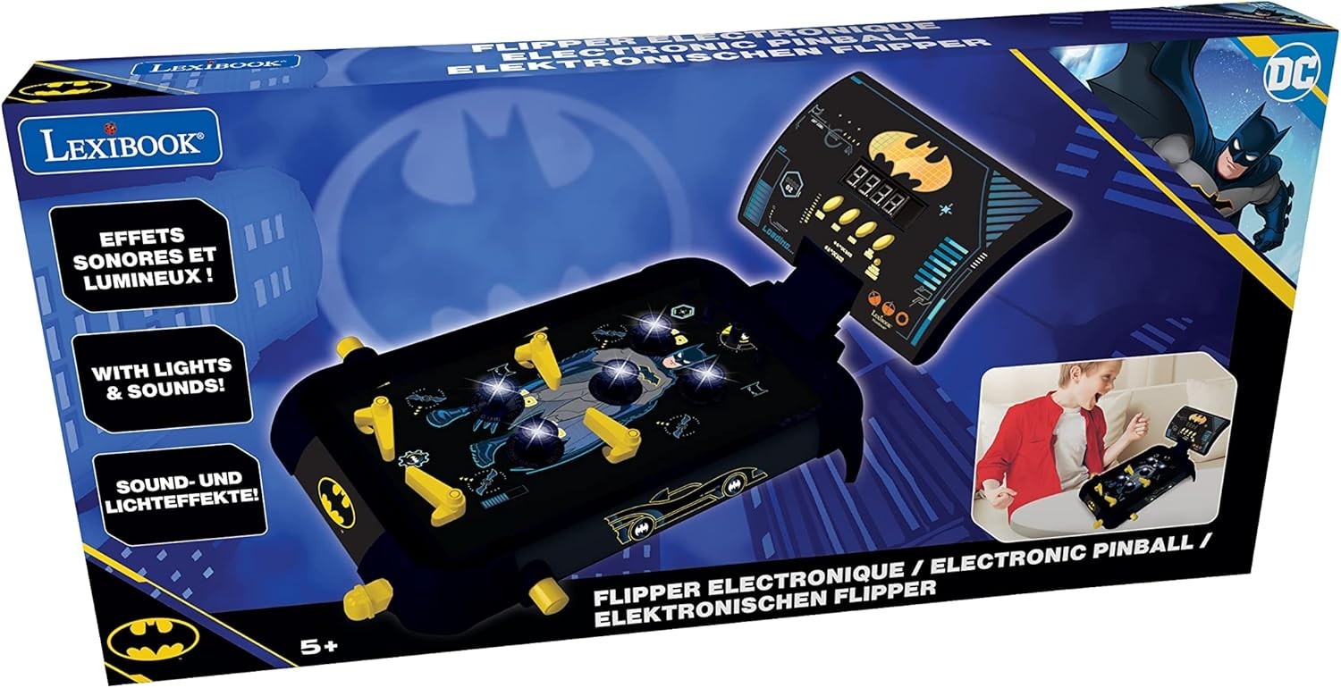 Batman Electronic Pinball Machine with Fun Sounds$