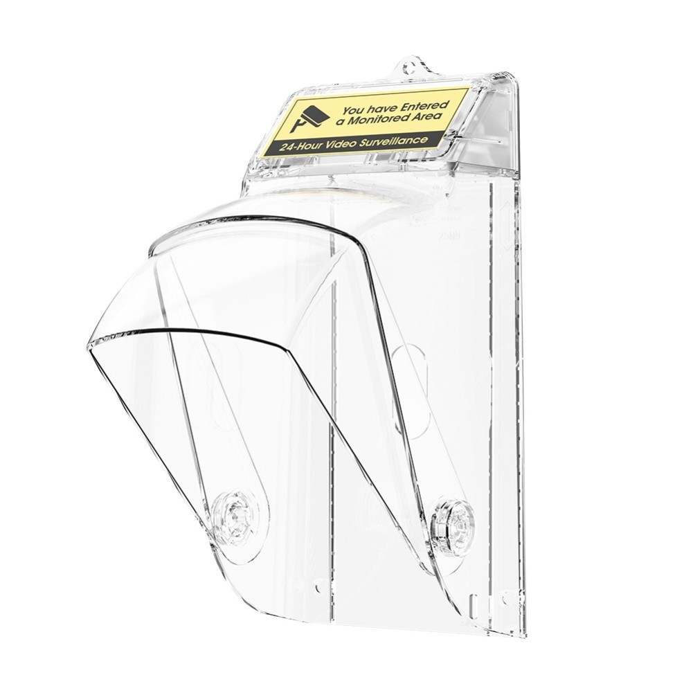 Waterproof Video Doorbell Cover with 30 Degree Rotatable and Triple Protection