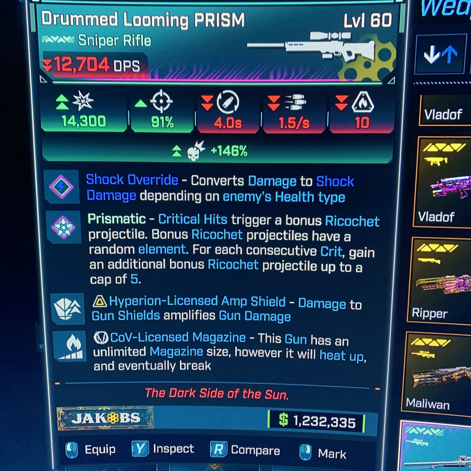 Borderlands 4⭐️GOD ROLL PEARL PRISM YOU CHOOSE STATS/PARTS⭐️All PLATFORM