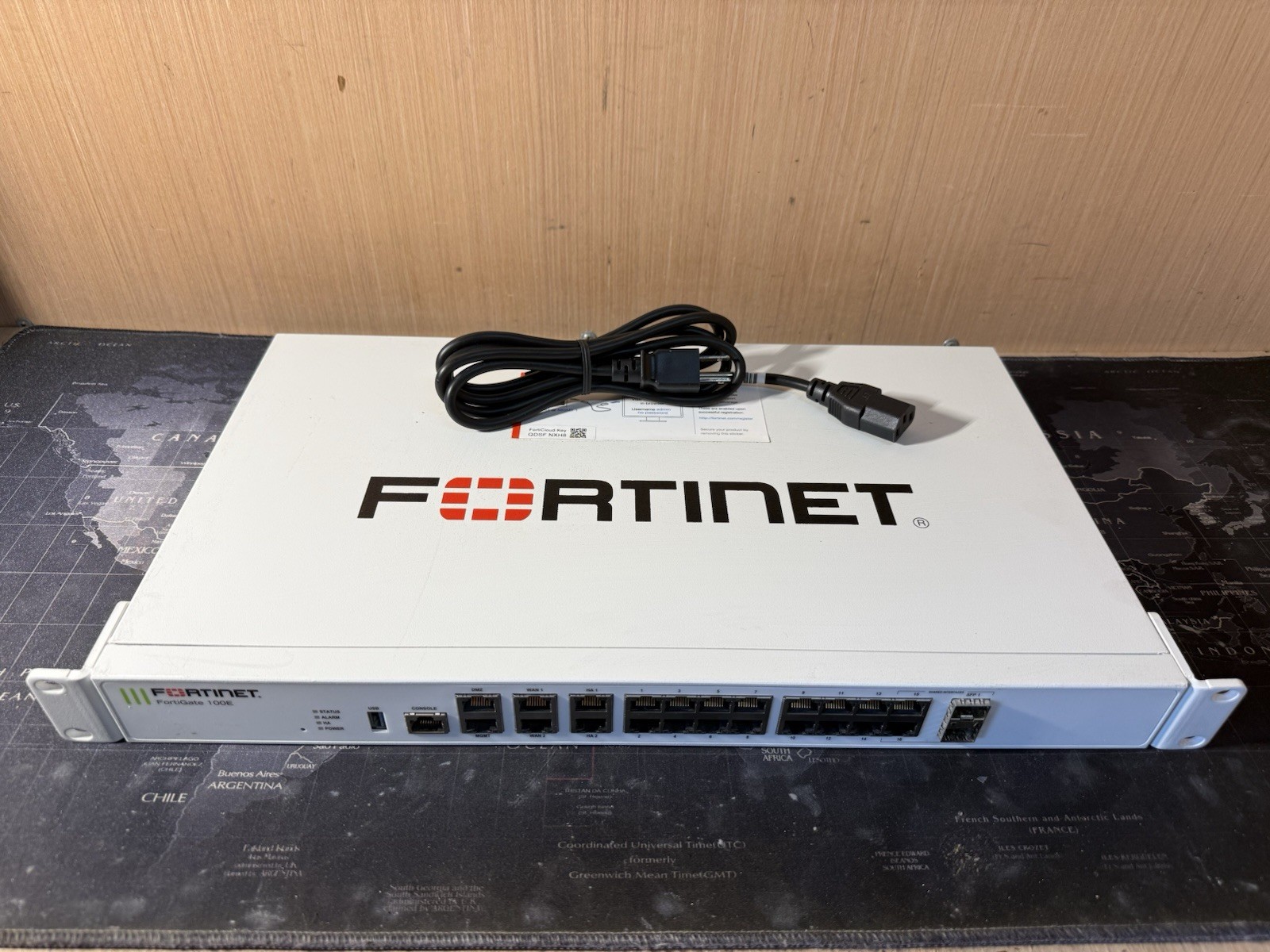 Fortinet FortiGate 100e FG-100E Firewall Security Appliance 16-Port Gigabit