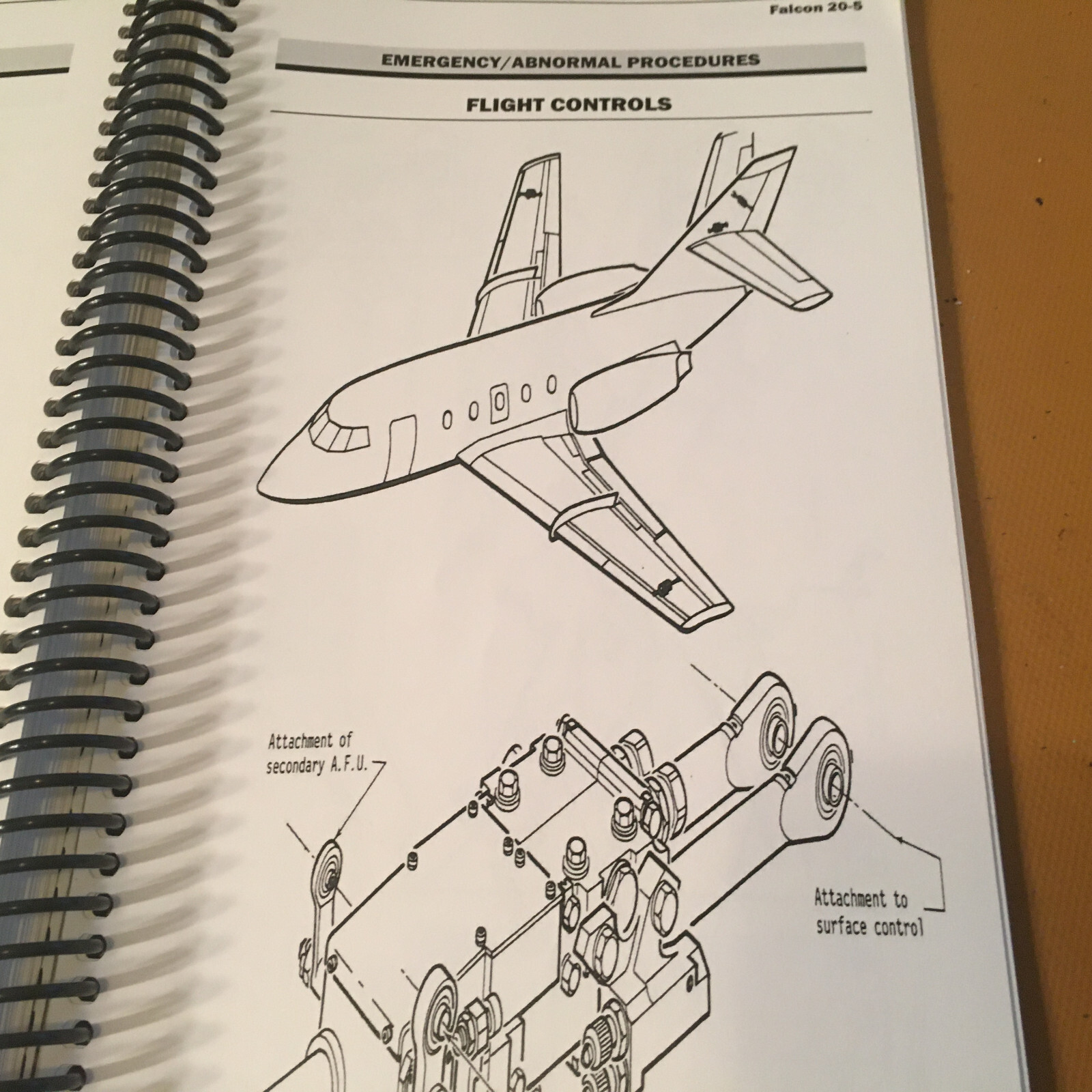 Falcon 20-5 Pilot Operating Handbook
