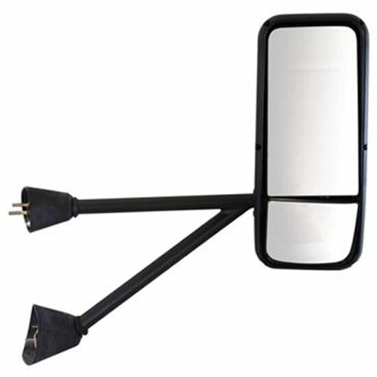 Black Mirror Assembly for Kenworth T600, T660, T800 Series  Passenger Side