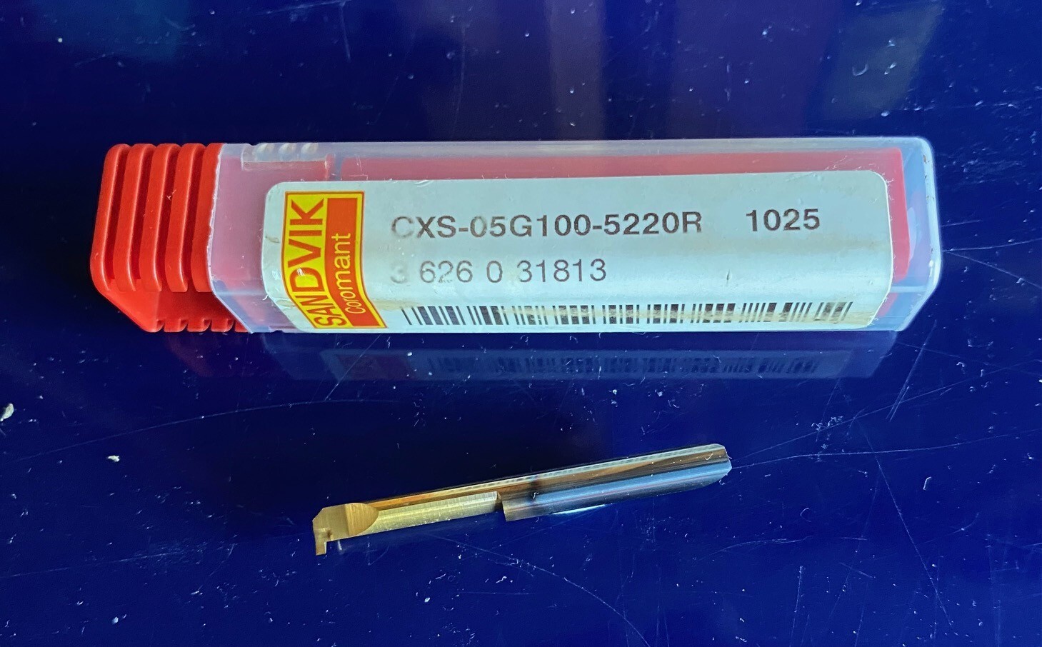 NEW SANDVIK CARBIDE MINI BORING BAR CXS-05G100-5220R 1025 (CoroTurn® XS)