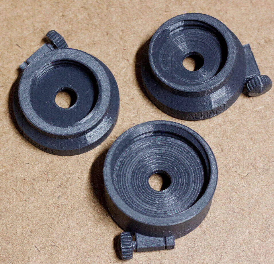 RCBS Uniflow II Powder Measure Bottle Adatper and Baffle