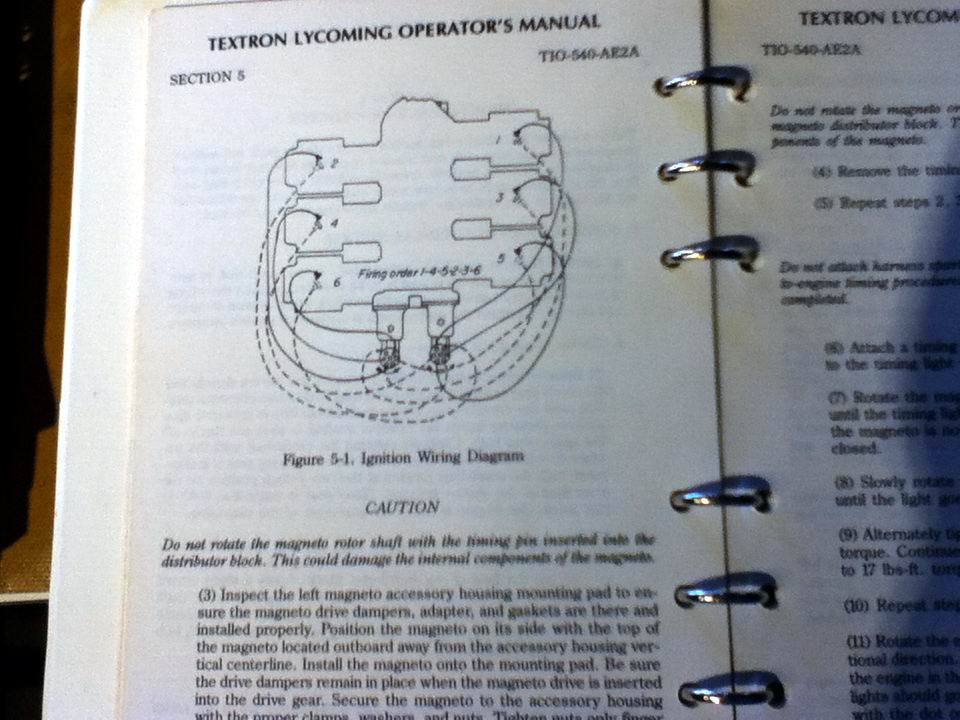 Lycoming TIO-540-AE2A Engine Operator's Manual