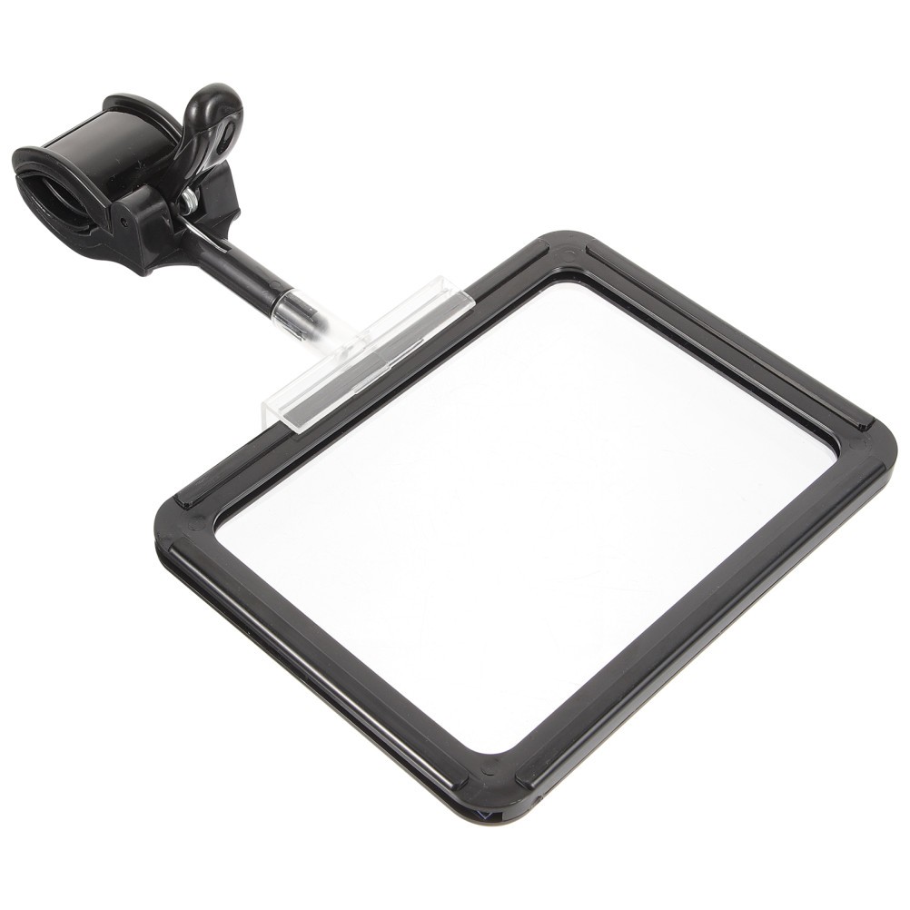 Adjustable Plastic Clip on Sign Holder for Store Merchandise Price Display Black