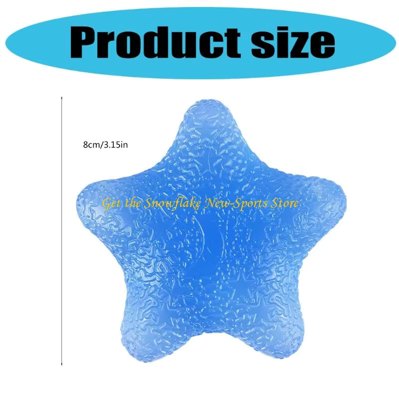 Hand Grip Trainer E56D Star SEBS Texture Strength Training Athletes Guitarists