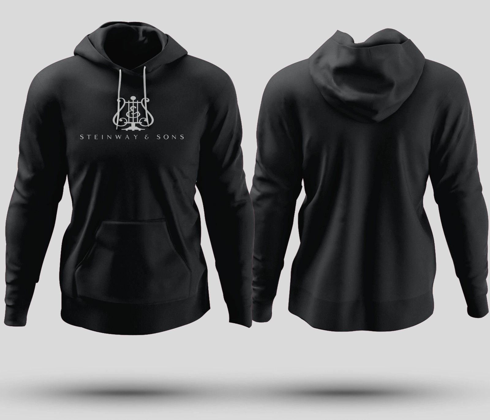 Steinway and Sons Logo Hoodie Size S-3XL Made in USA