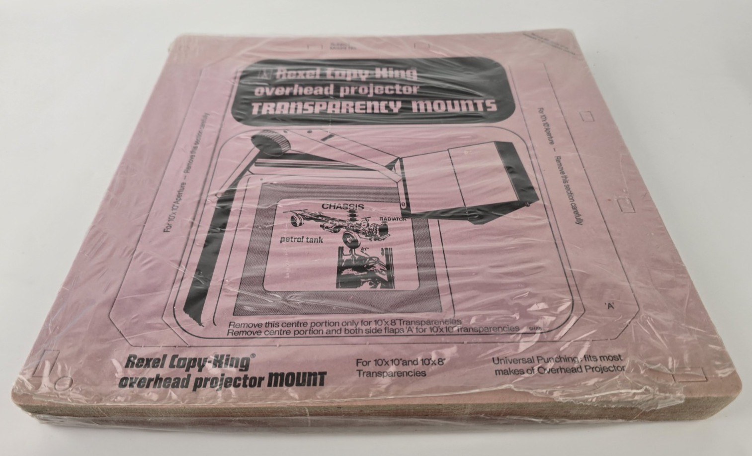 Rexel Copy King Transparency Mounts – Overhead Projector / Acetate Protectors