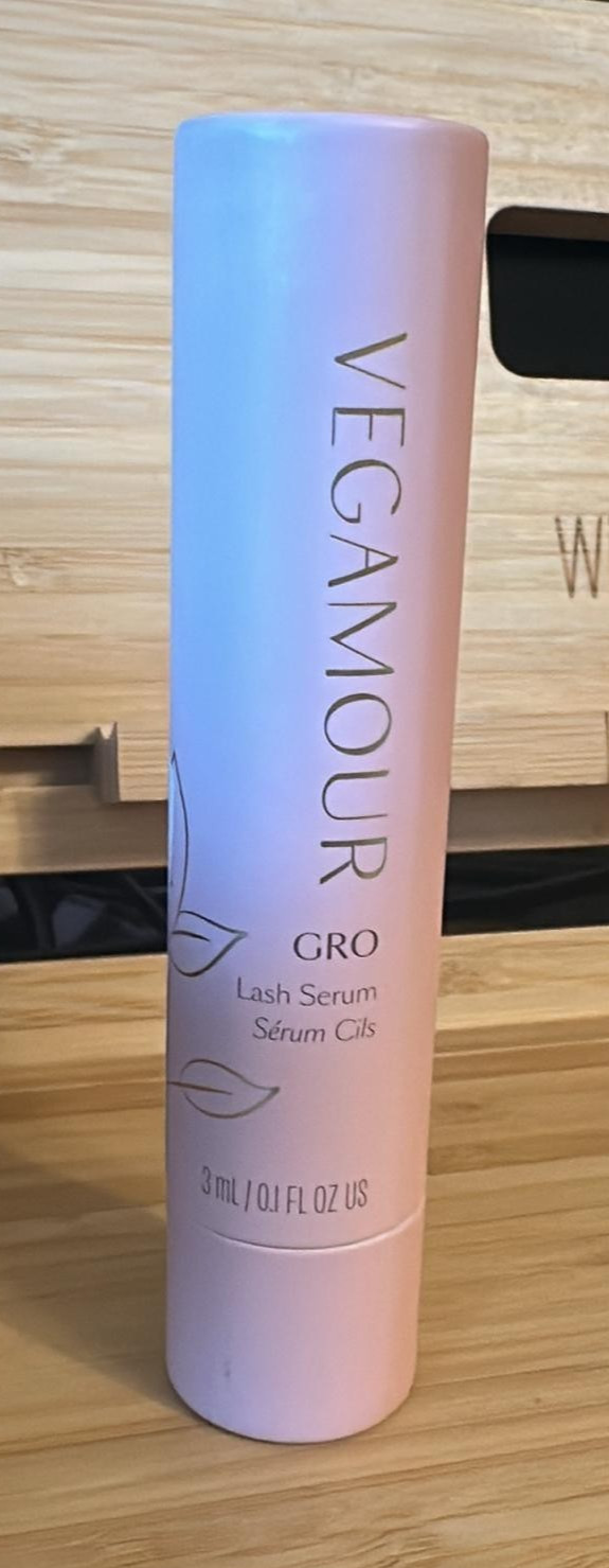 VEGAMOUR GRO Lash Serum, Vegan Eyelash Enhancer for Fuller, Thicker Lashes, 3 ML