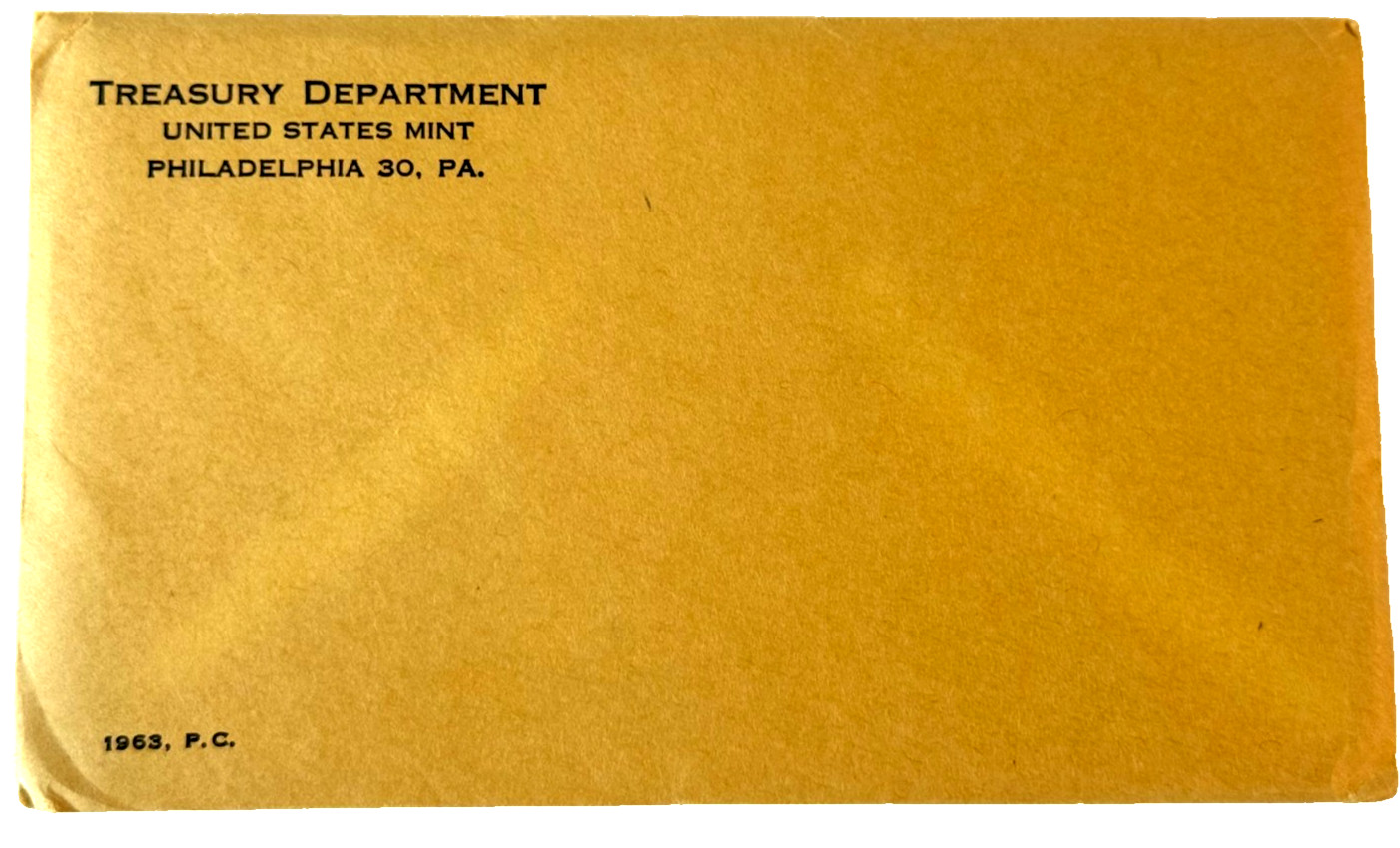 1963 United States Proof Set – Still Sealed in Original U.S. Mint Envelope