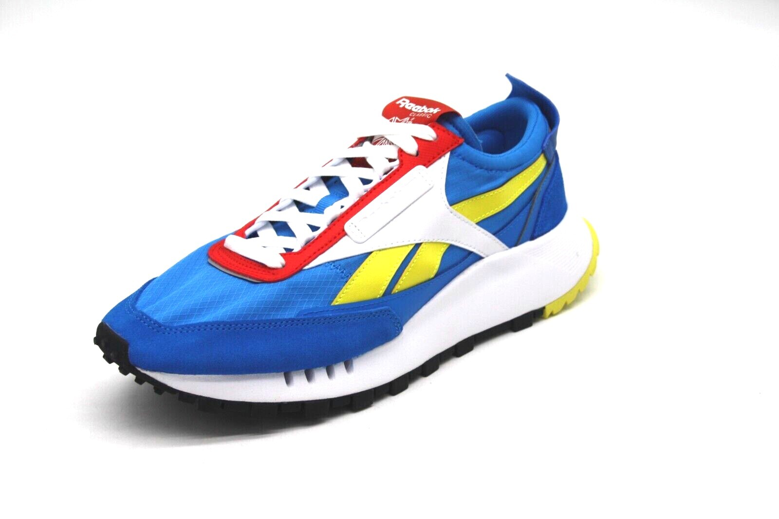 MEN'S REEBOK CLASSIC LEGACY FY7429 Dynamic Blue Yellow RUNNING SHOE