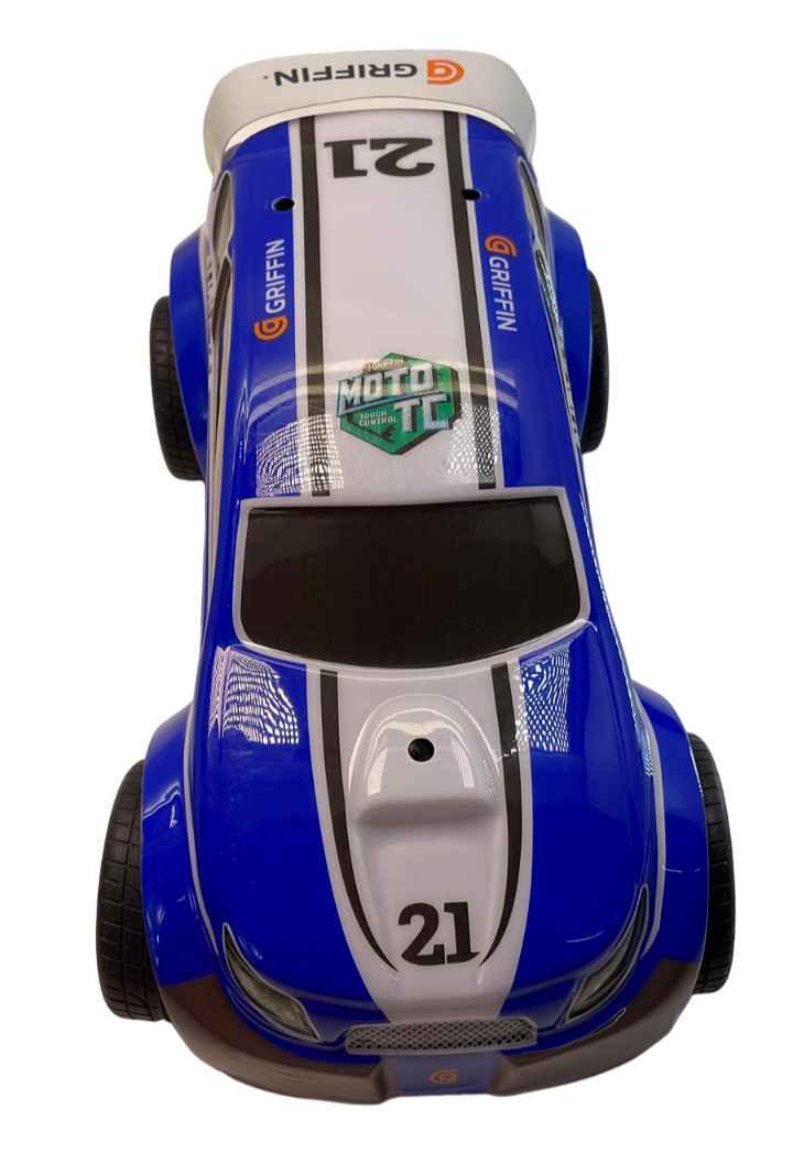 Griffin MOTO TC Smartphone Controlled Interactive Rally Race Car - Blue