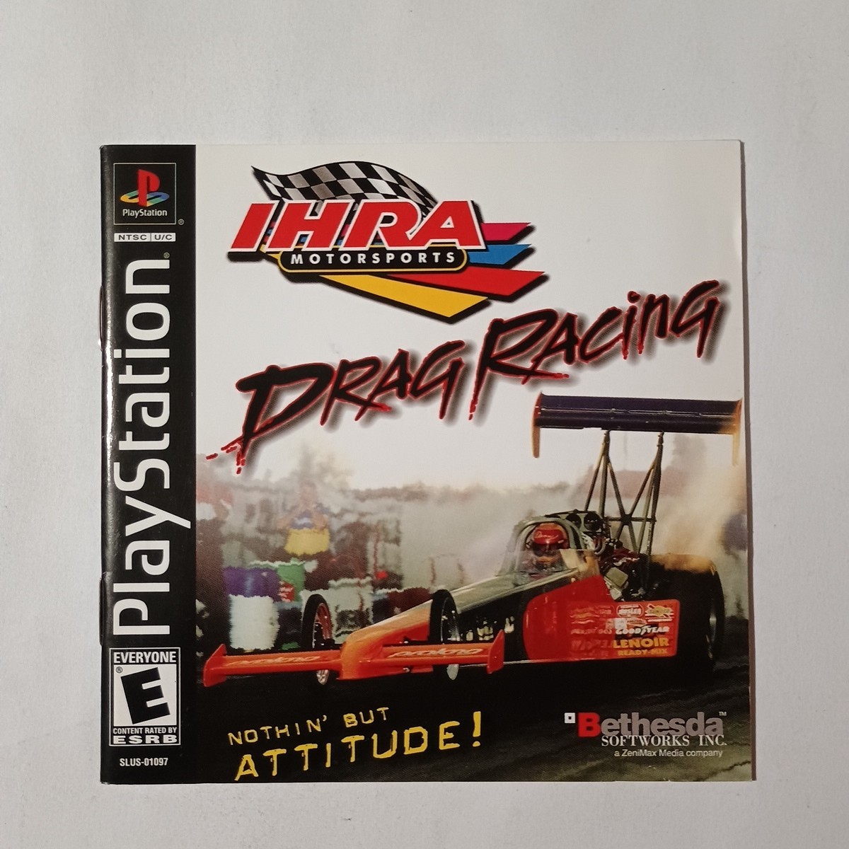 IHRA Drag Racing  |  PS1  |  Manual Only