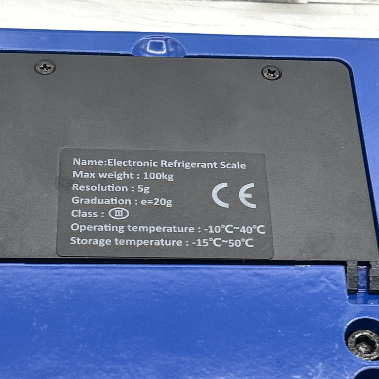 YELLOW JACKET Refrigerant Charging Scale needs service "Shows FULL" ( with case