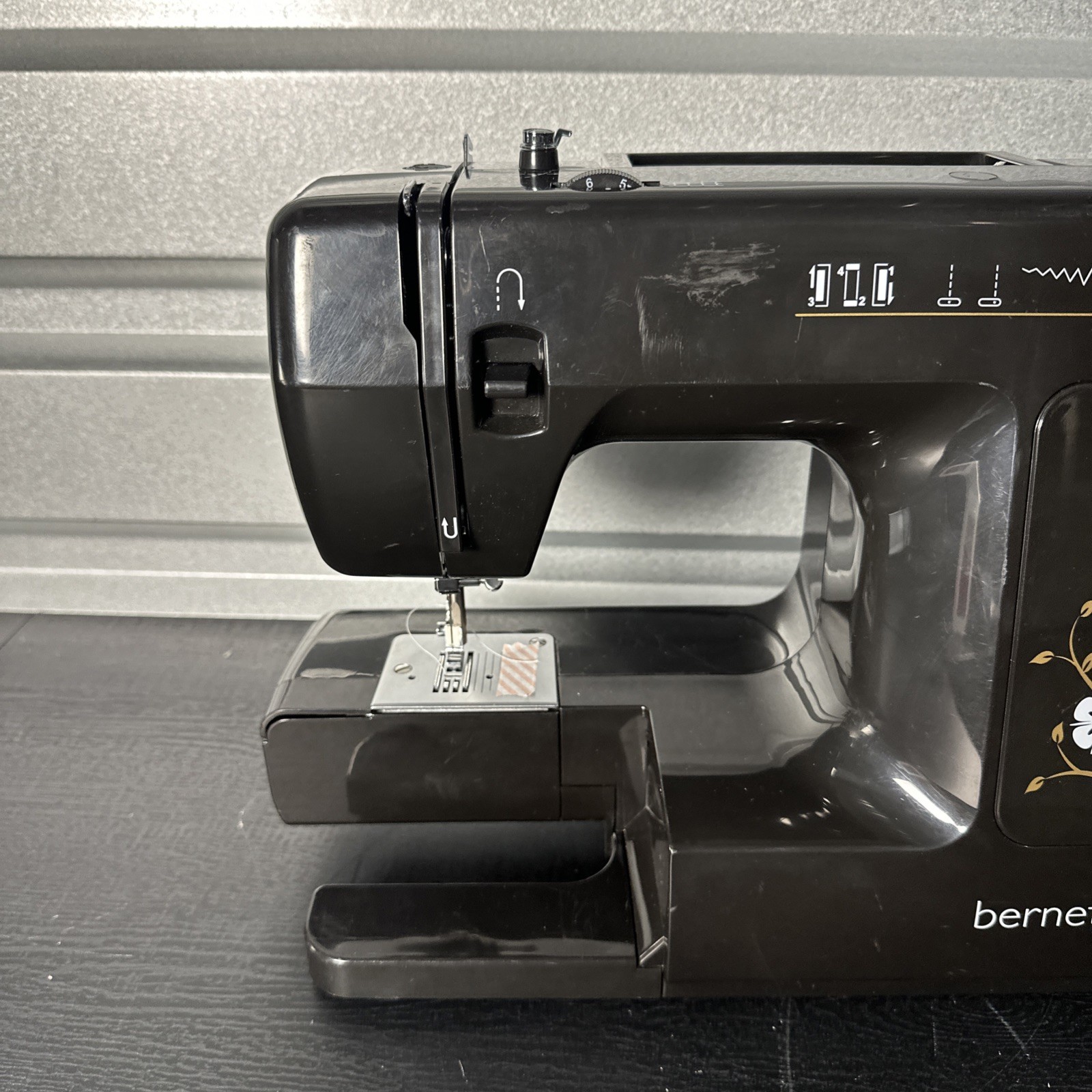 Bernina Bernette 46 Black Model 52157358 Portable Sewing Machine