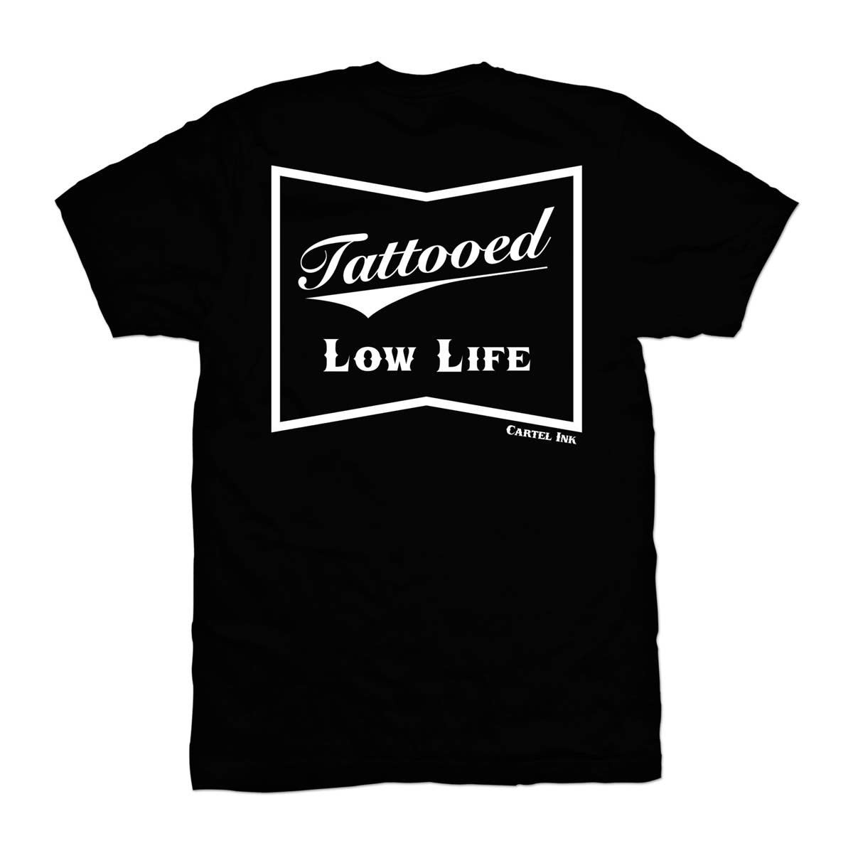 CARTEL INK Tattooed Low Life Pocket | Men's T-Shirt