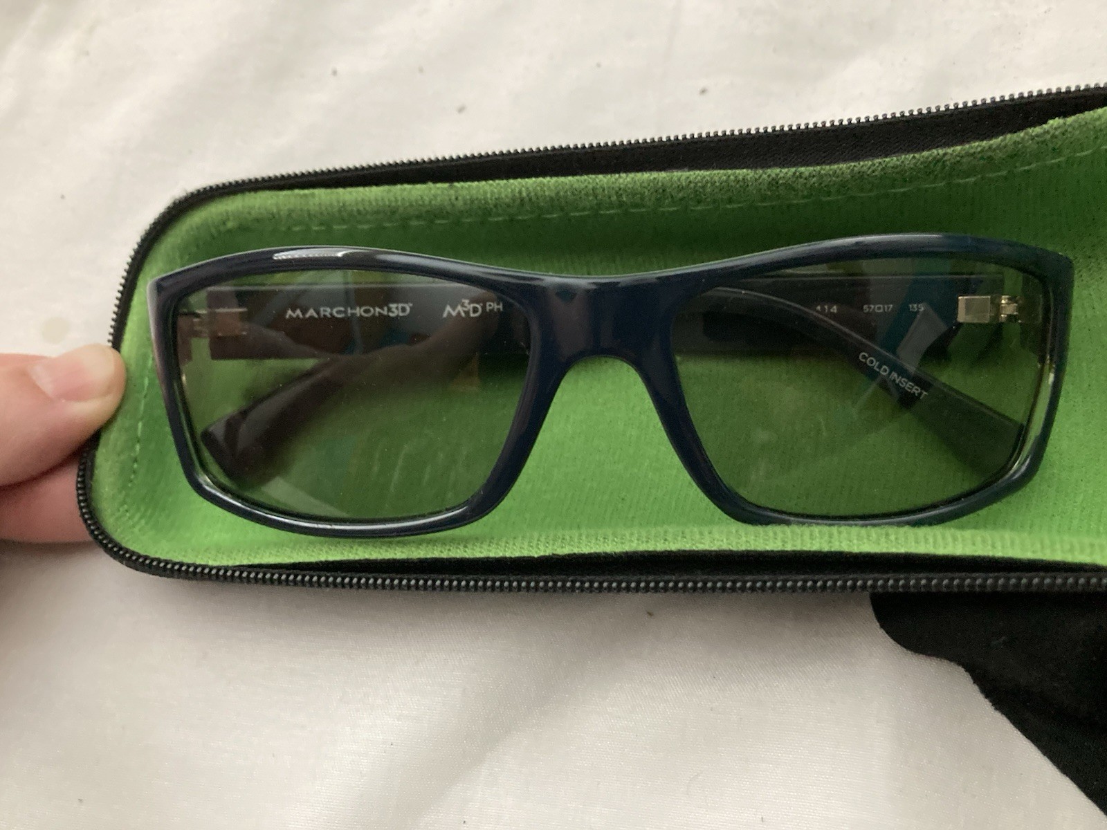 3D Glasses By M3D, Excellent Condition, With New Case, Instructions