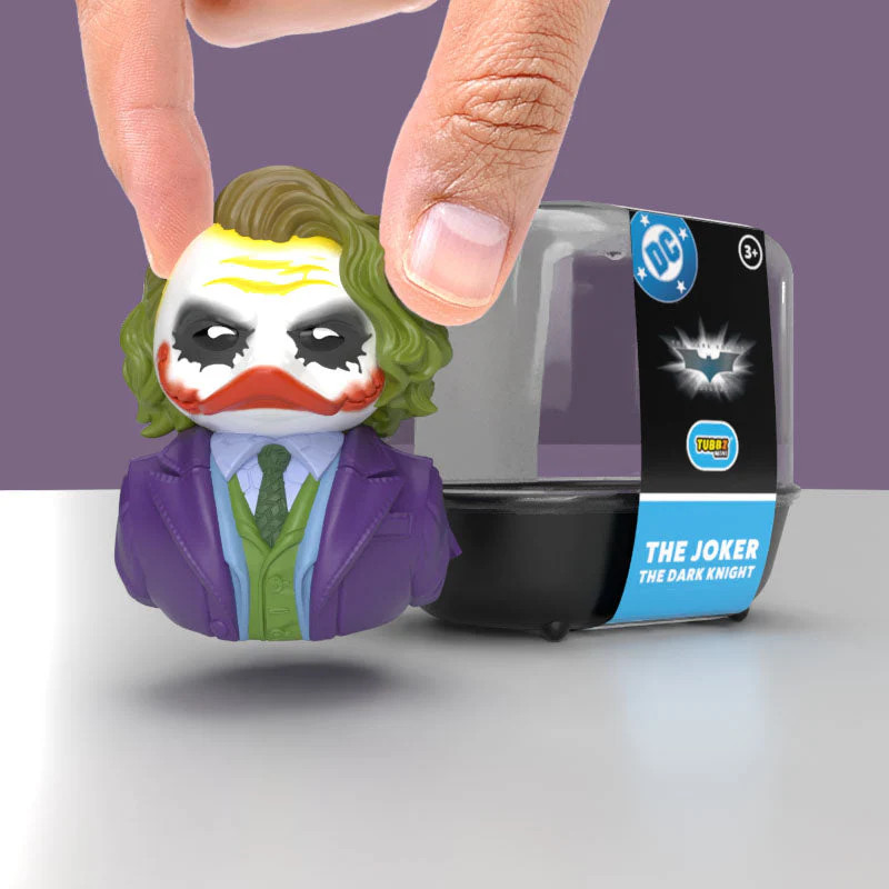 TUBBZ BATHTUB 1ST Edition MINI DC Comics   Joker  DARK KNIGHT DUCK FIGURE   jeep