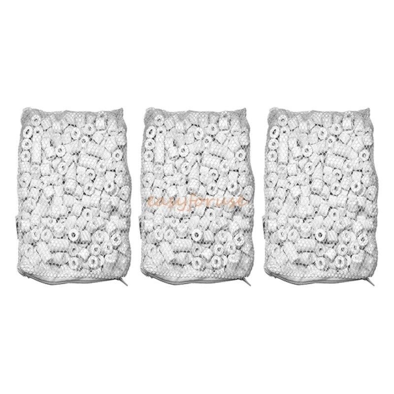 3-park (1500g) Aquarium Bio Ceramic Ring with Filter Media Bag