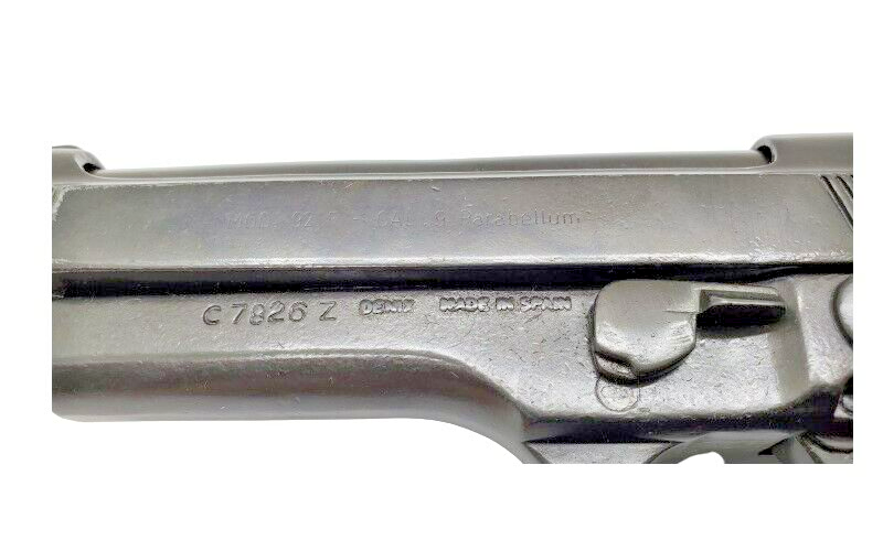 Denix Beretta M92 Military Version Non-Firing Replica Prop Gun - Brand New