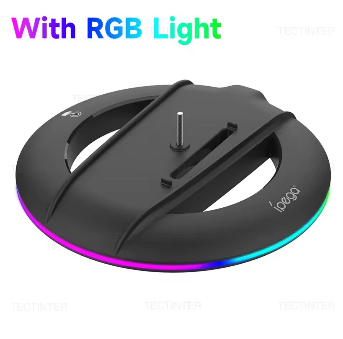 Vertical Cooling Stand with RGB Light For PS5 Slim Disc/Digital Edition Console
