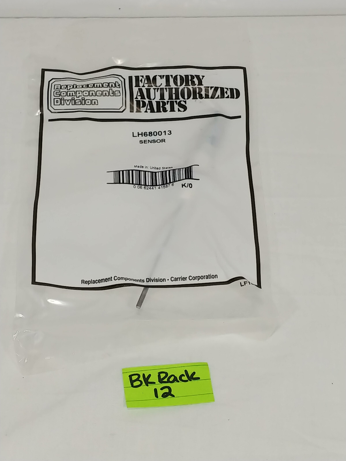 Furnace Electode Flame Sensor for Carrier Bryant  LH680013 LH33WZ516